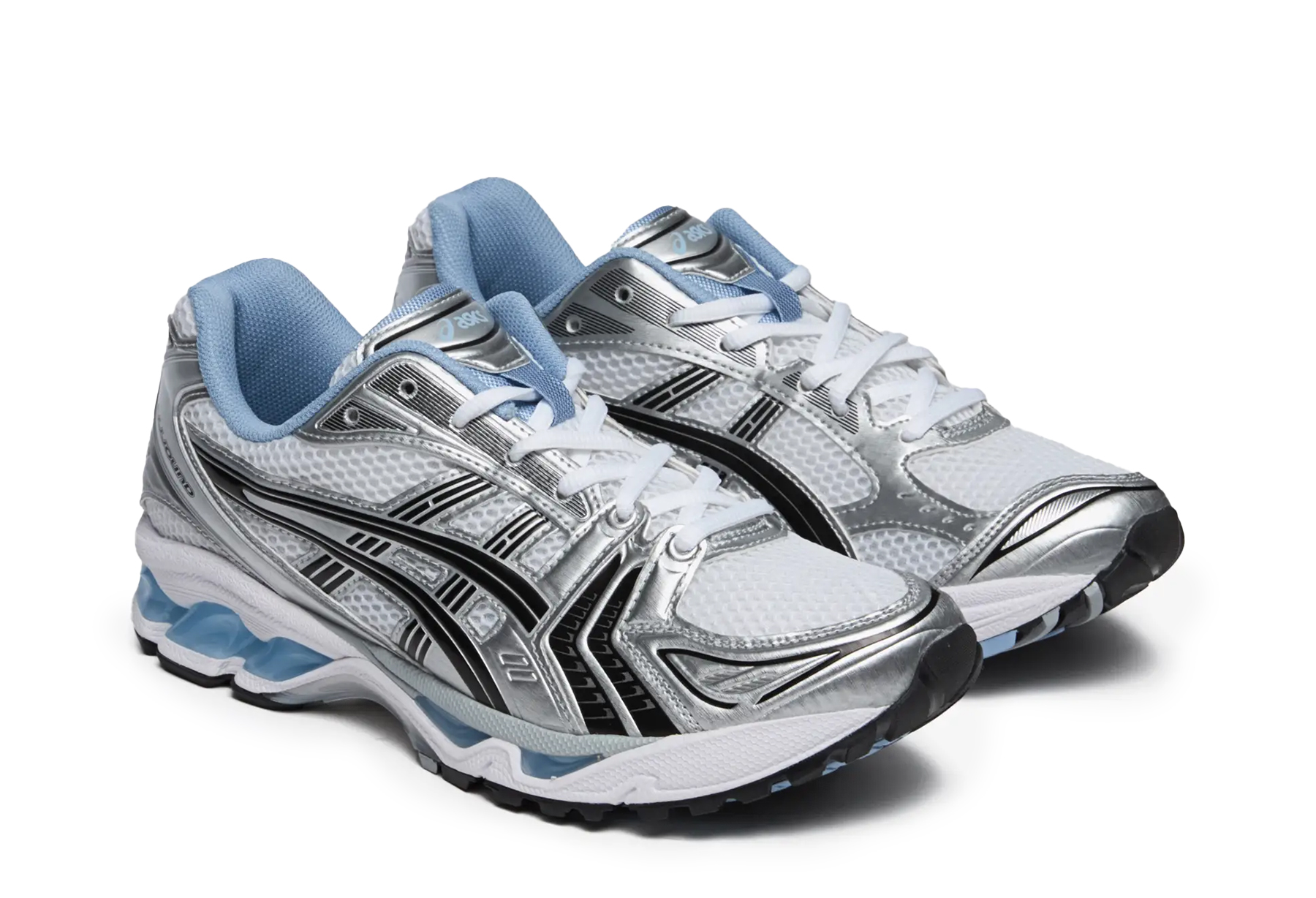 Asics x JJJJound GEL-KAYANO 14 'Light Blue' (2025) White/Light Blue/Navy sneaker – authenticated on KLEKT