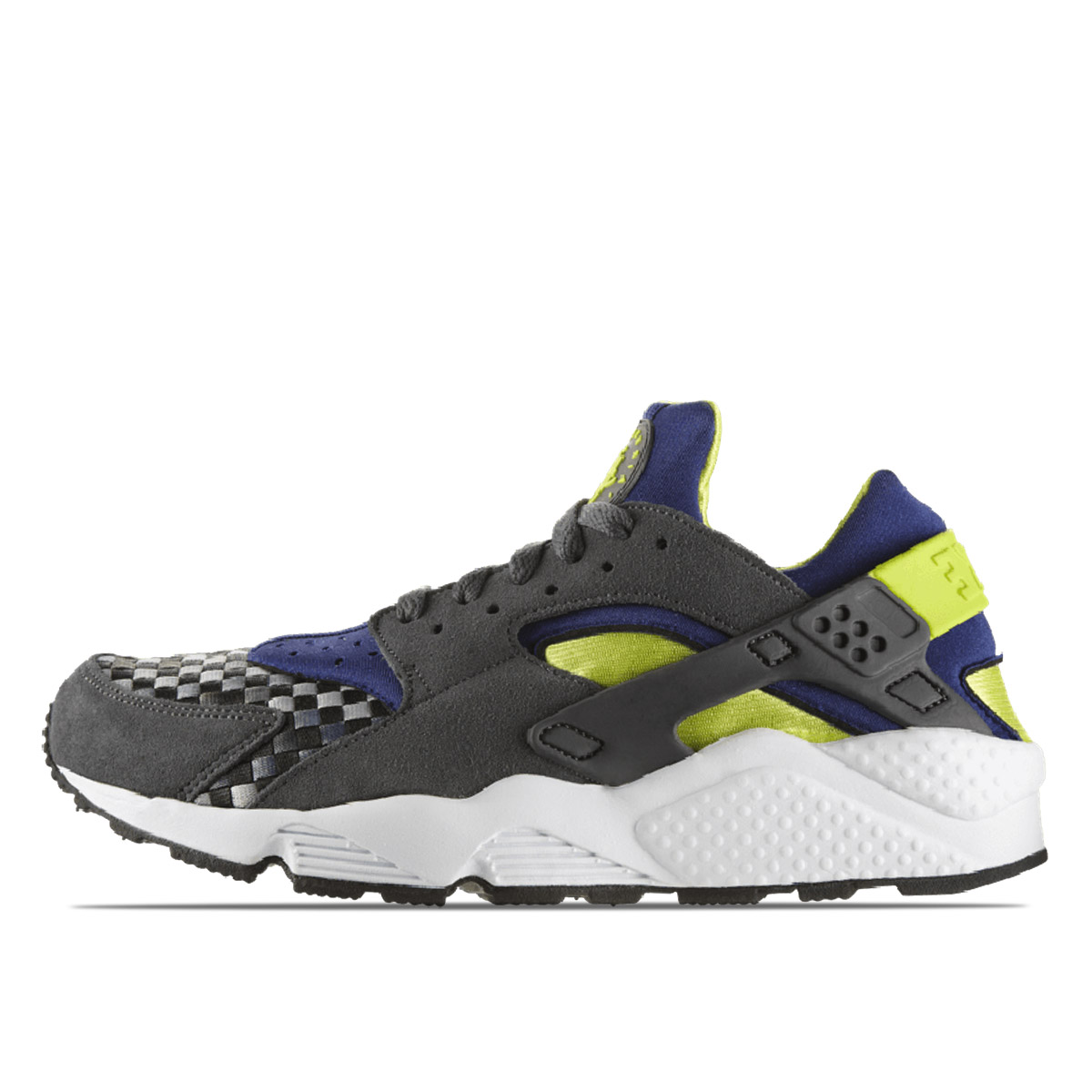 Nike Air Huarache Grey Venom Green sneaker – authenticated on KLEKT