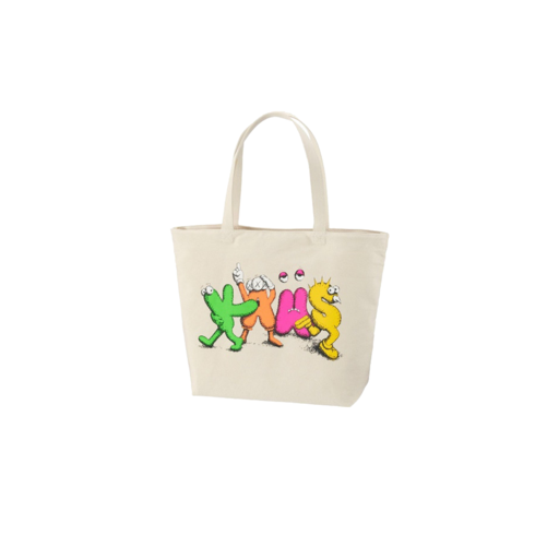 Kaws x Uniqlo Logo Tote Bag Beige (SS16)