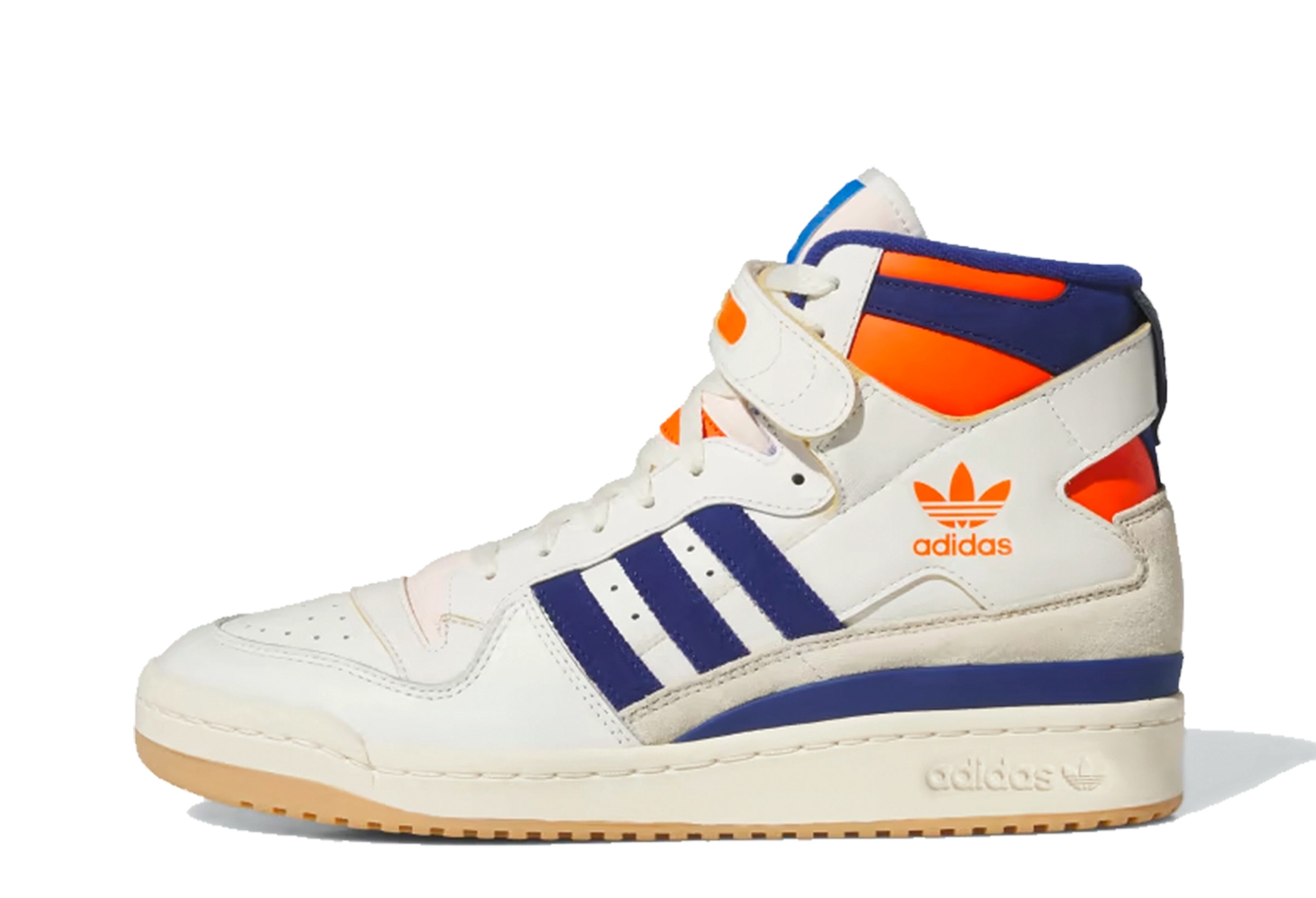 Adidas Forum 84 High 'Victory Blue' (2023) Cloud White/Victory Blue/Team Orange sneaker – authenticated on KLEKT