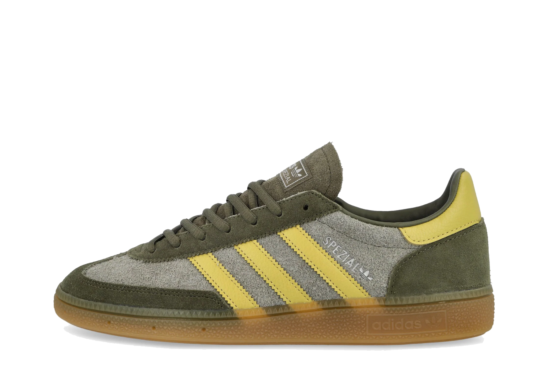 Adidas Handball Spezial 'Olive Strata' (2026) Olive Strata / Pyrite / Gum sneaker – authenticated on KLEKT