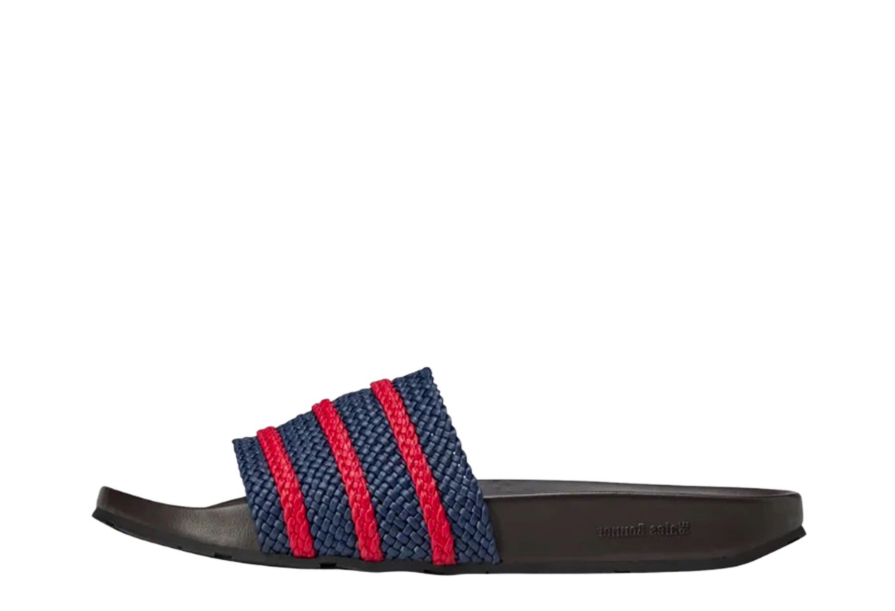 Adidas x Wales Bonner Adilette Night Indigo Scarlet 'Black' (2025) Black sneaker – authenticated on KLEKT