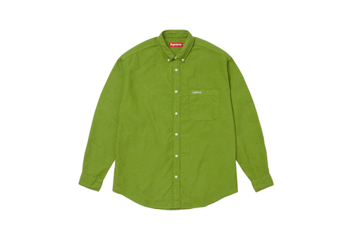 Supreme Loose Fit Oxford Shirt Dyed Green (FW23)
