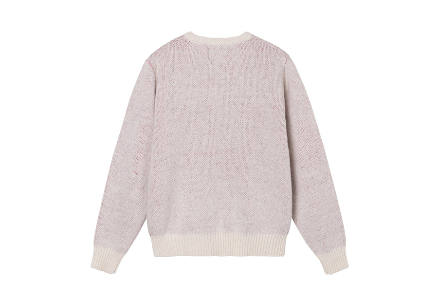 Stussy Dice Mohair Sweater Bone (FW21) BONE sneaker – authenticated on KLEKT
