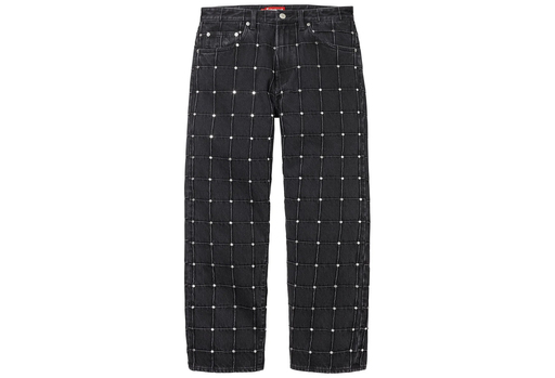 Supreme Seam Loose Fit Jean 'Black' (SS25)