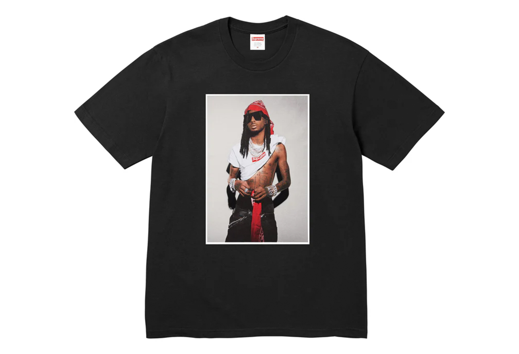 Supreme Playboi Carti Tee 'Black' (FW25) | Supreme | KLEKT