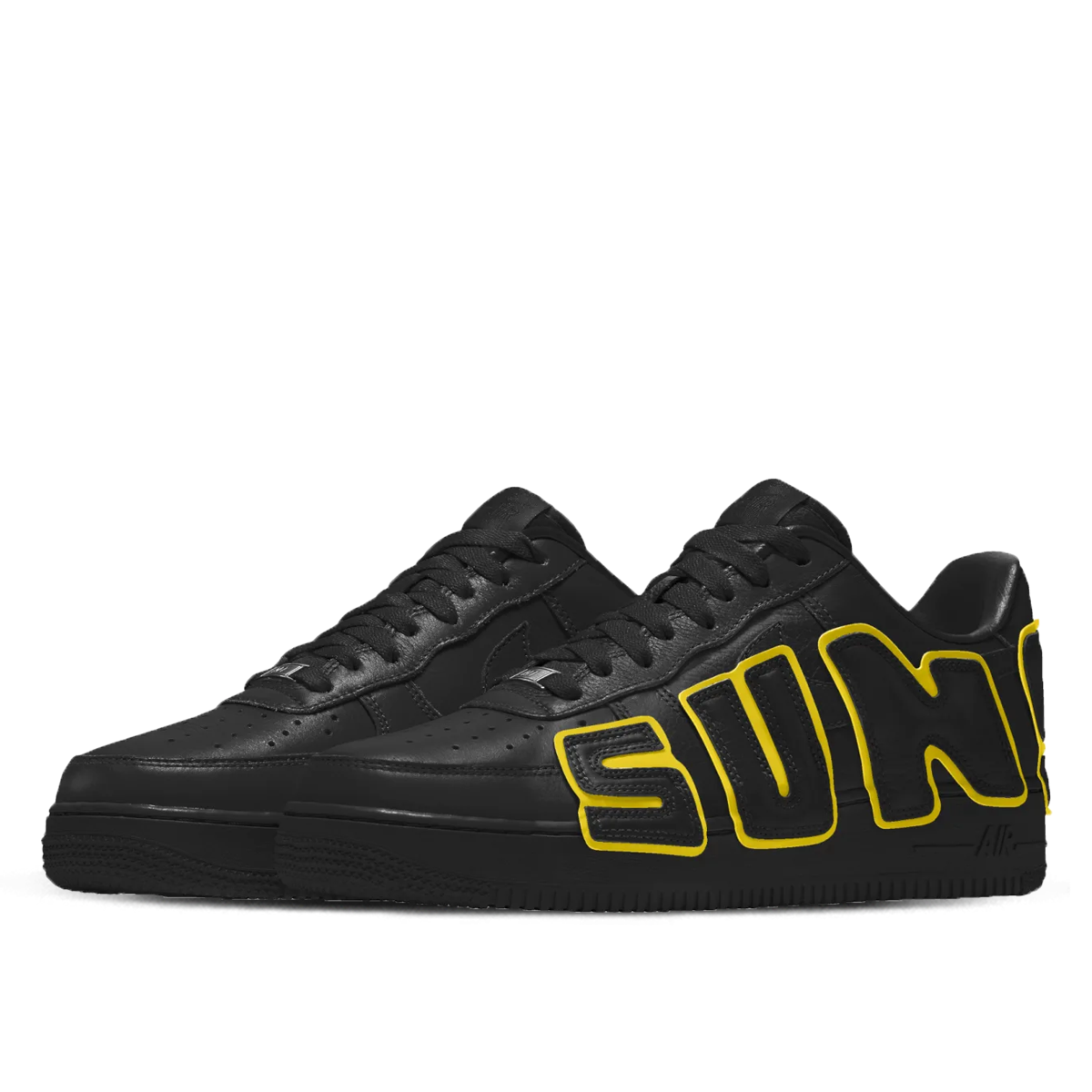 Nike x Cactus Plant Flea Market By You Air Force 1 Sunshine (2020) BLACK/YELLOW sneaker – authenticated on KLEKT