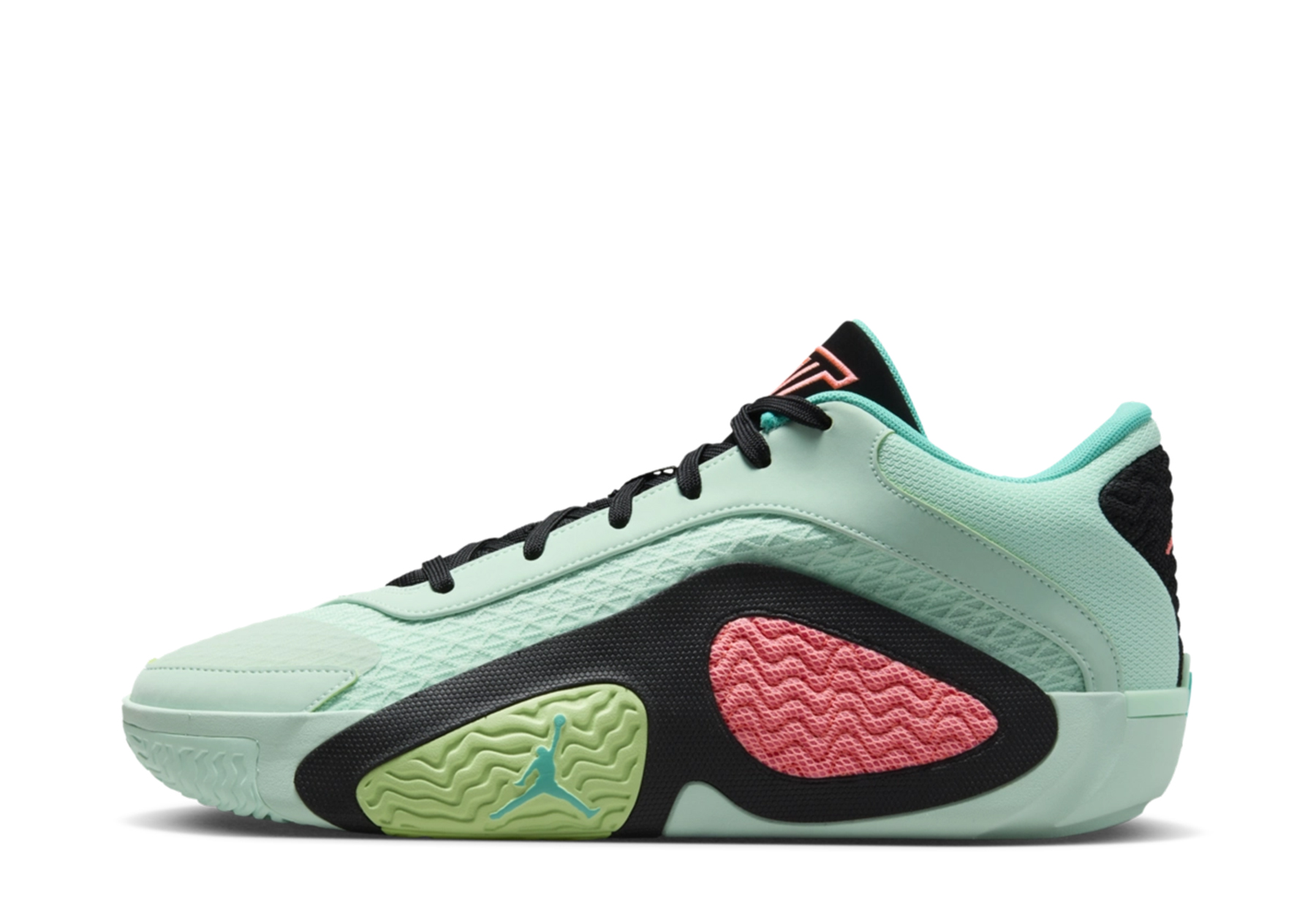 Air Jordan Tatum 2 'Vortex' (2024) Mint Foam/Lava Glow/Black/Hyper Jade sneaker – authenticated on KLEKT