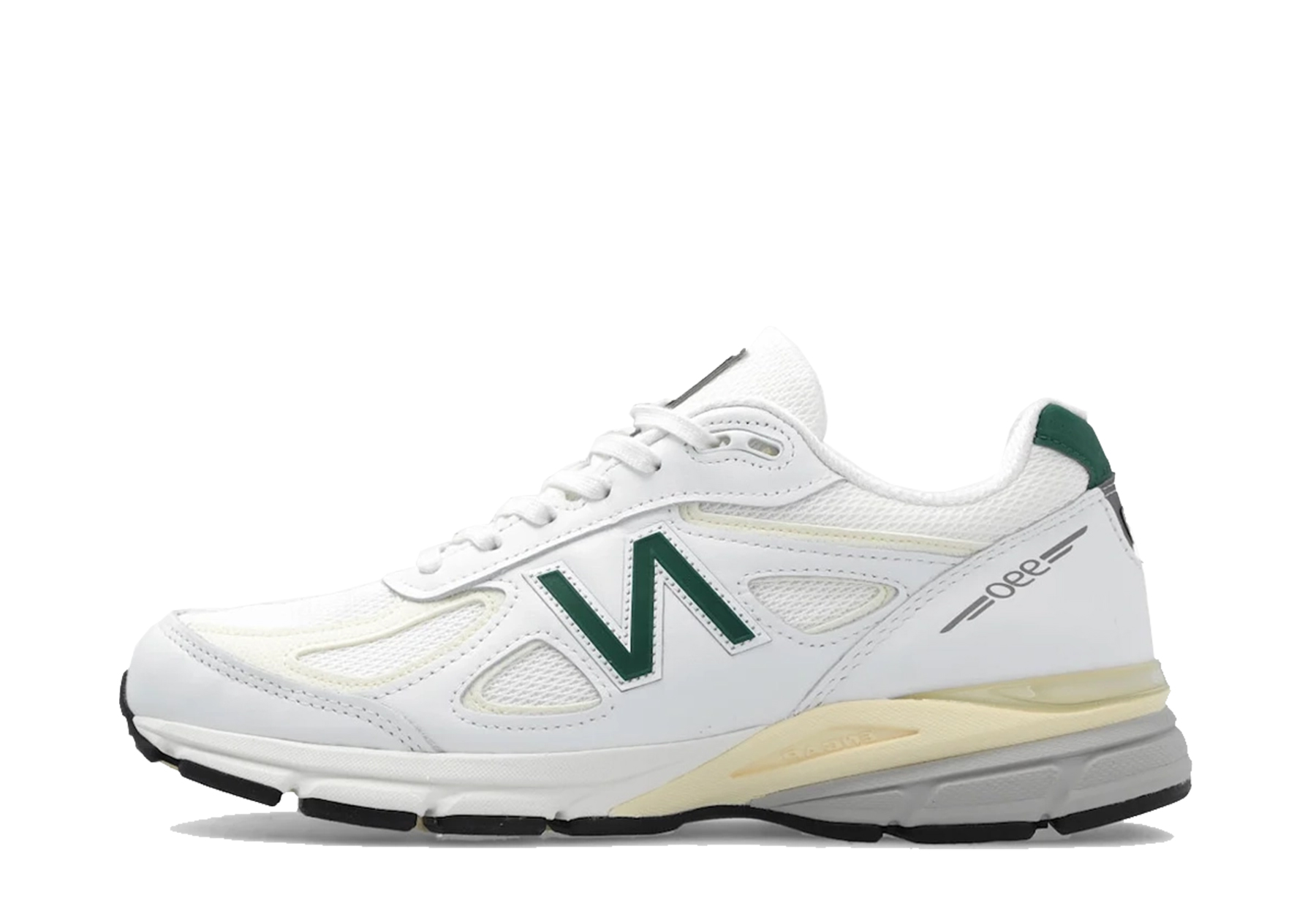 New Balance 990v4 'White Green' - Made in USA (2023) White/Cream/Green sneaker – authenticated on KLEKT