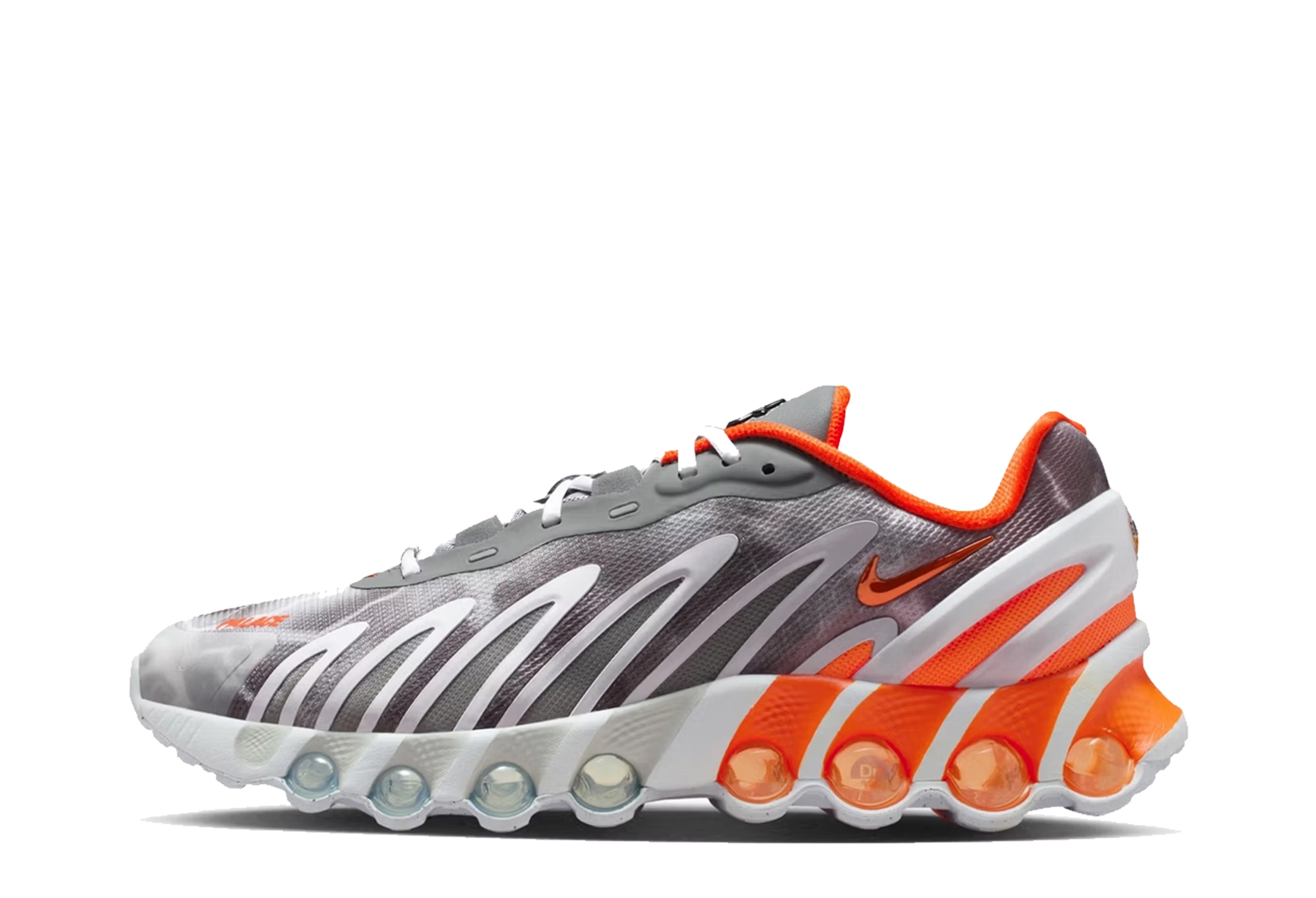 Nike x Palace Air Max Dn8 'Dusty Grey' (2025) Dusty Grey/Particle Grey/White/Safety Orange sneaker – authenticated on KLEKT