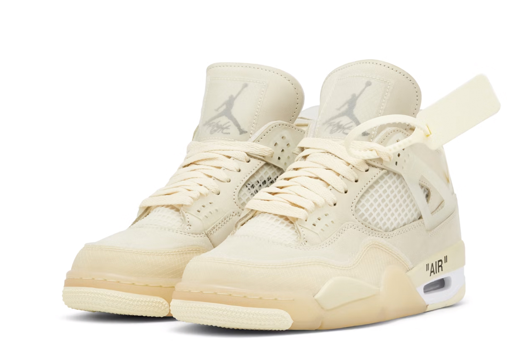 Air Jordan x Off-White 4 WMNS 'Sail' (2020) sneaker – authenticated on KLEKT