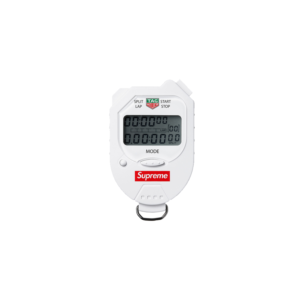 Supreme Tag Heuer Pocket Pro Stopwatch (FW18) White sneaker – authenticated on KLEKT