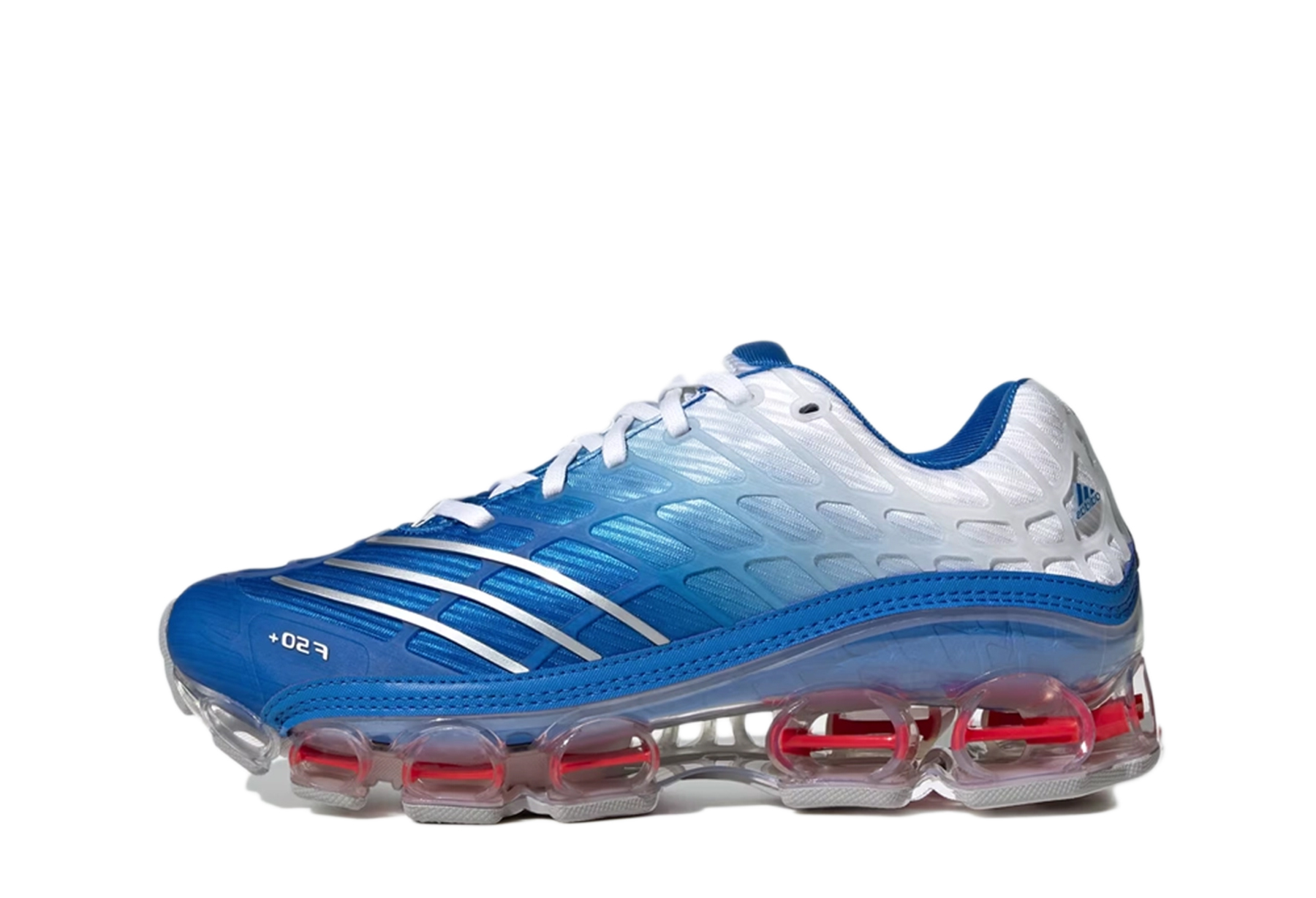 Adidas Megaride F50 'Blue Bird' (2026) Blue Bird / Silver Metallic / Cloud White sneaker – authenticated on KLEKT