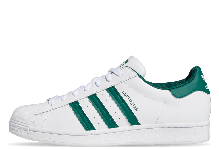 Adidas Superstar White Collegiate Green (2022) Cloud White / Collegiate Green / Cloud White sneaker – authenticated on KLEKT