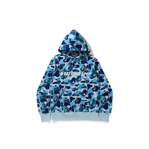Off White ABC Camo Pullover Hoodie 'Blue' (SS21)
