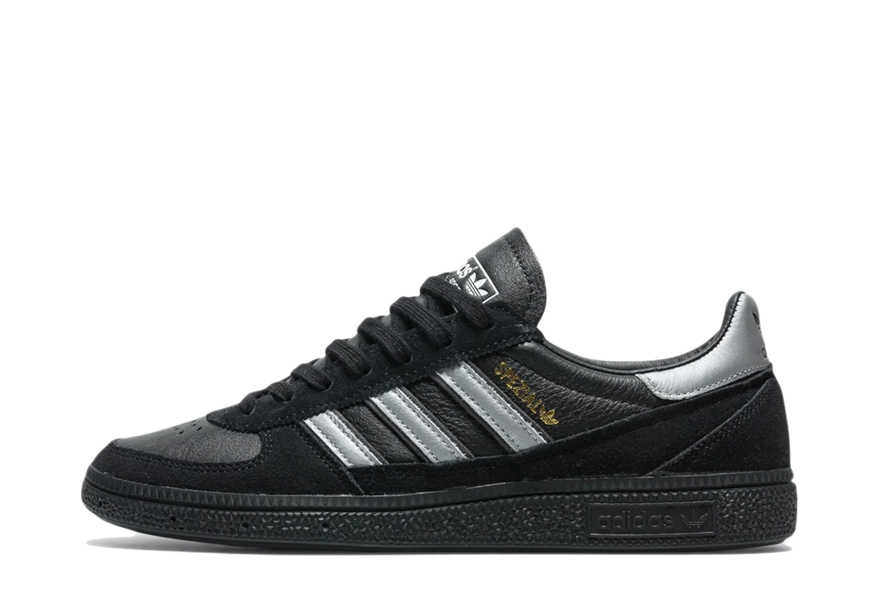 Adidas Handball Spezial WMNS 'Black' (2024) Core Black / Silver Metallic / Carbon sneaker – authenticated on KLEKT