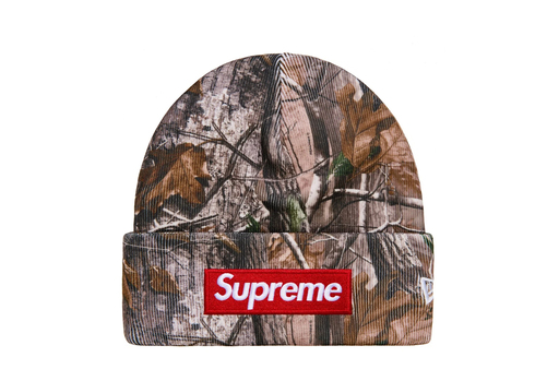 Supreme x New Era Box Logo Beanie 'Realtree AP Camo' (FW25) – authenticated on KLEKT