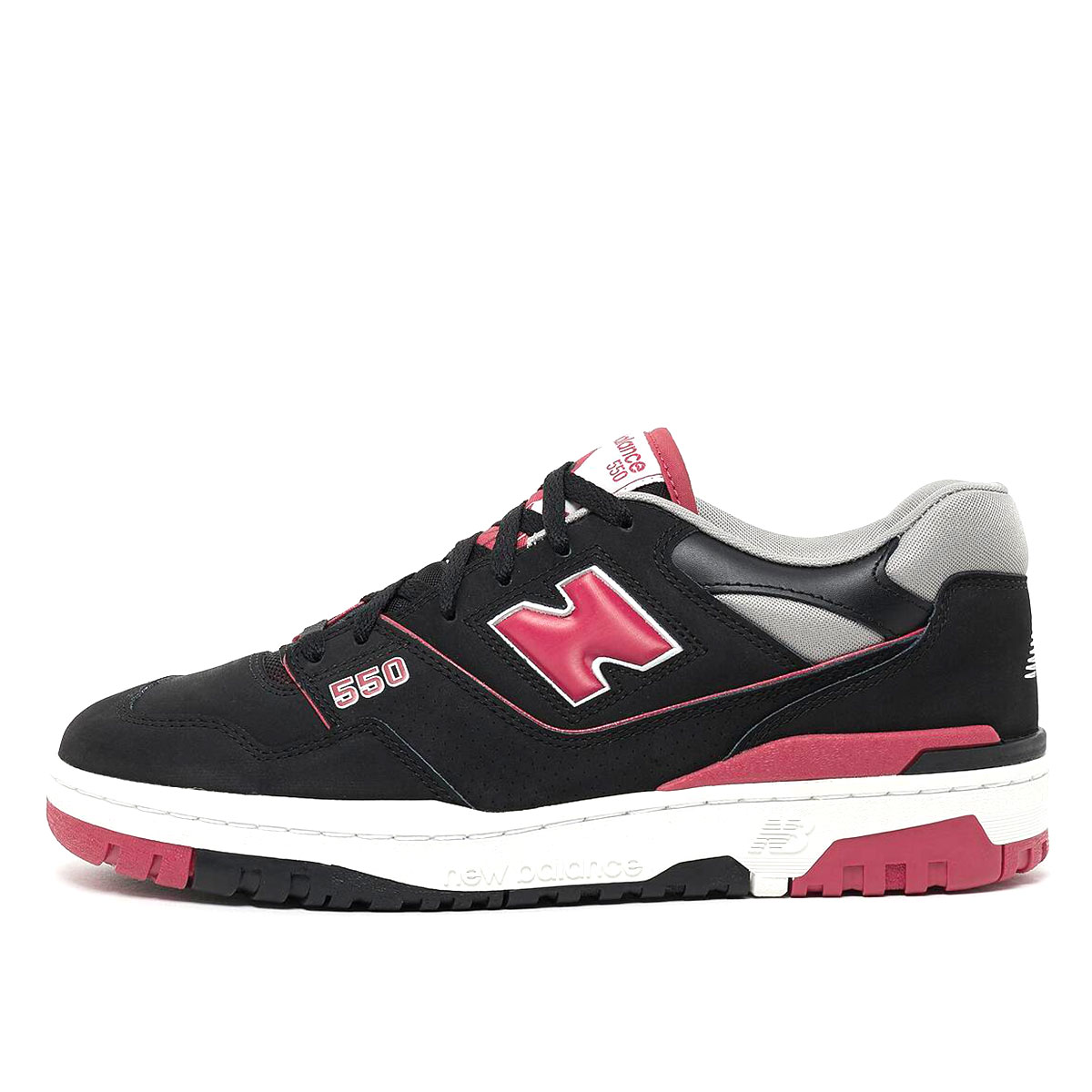 New Balance 550 Black Red (2021) Black/Red sneaker – authenticated on KLEKT