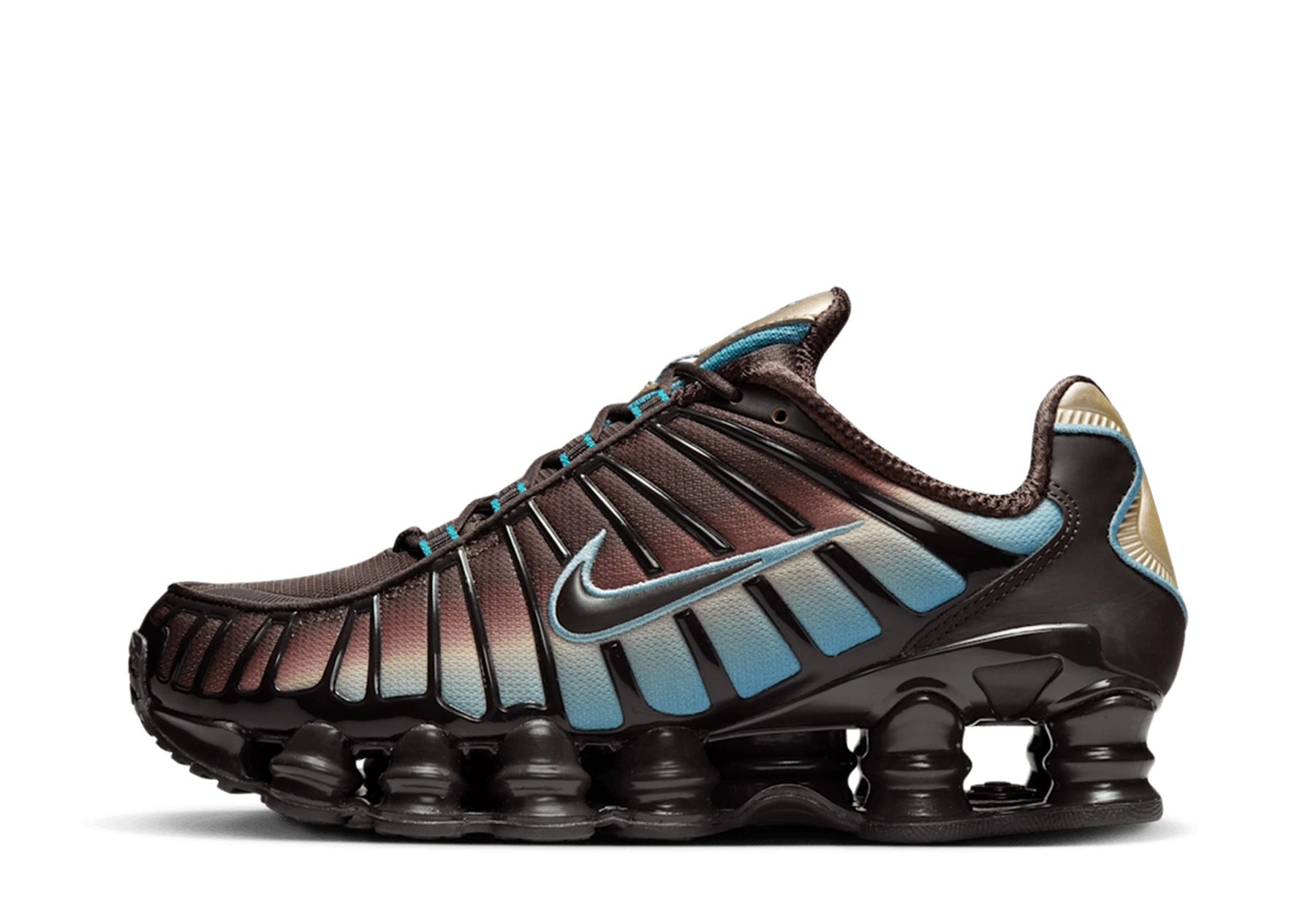 Nike Shoe TL WMNS 'Ocean Coast' (2025) Velvet Brown/Desert Khaki/Denim Turquoise sneaker – authenticated on KLEKT