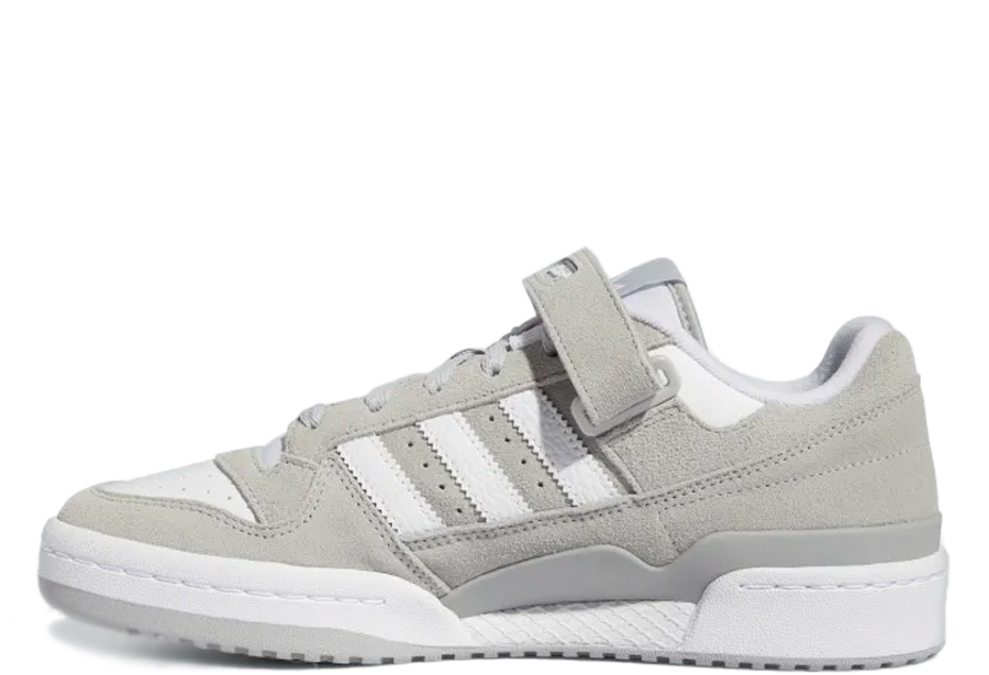 Adidas Forum 84 Low 'Grey Suede' grey/white sneaker – authenticated on KLEKT