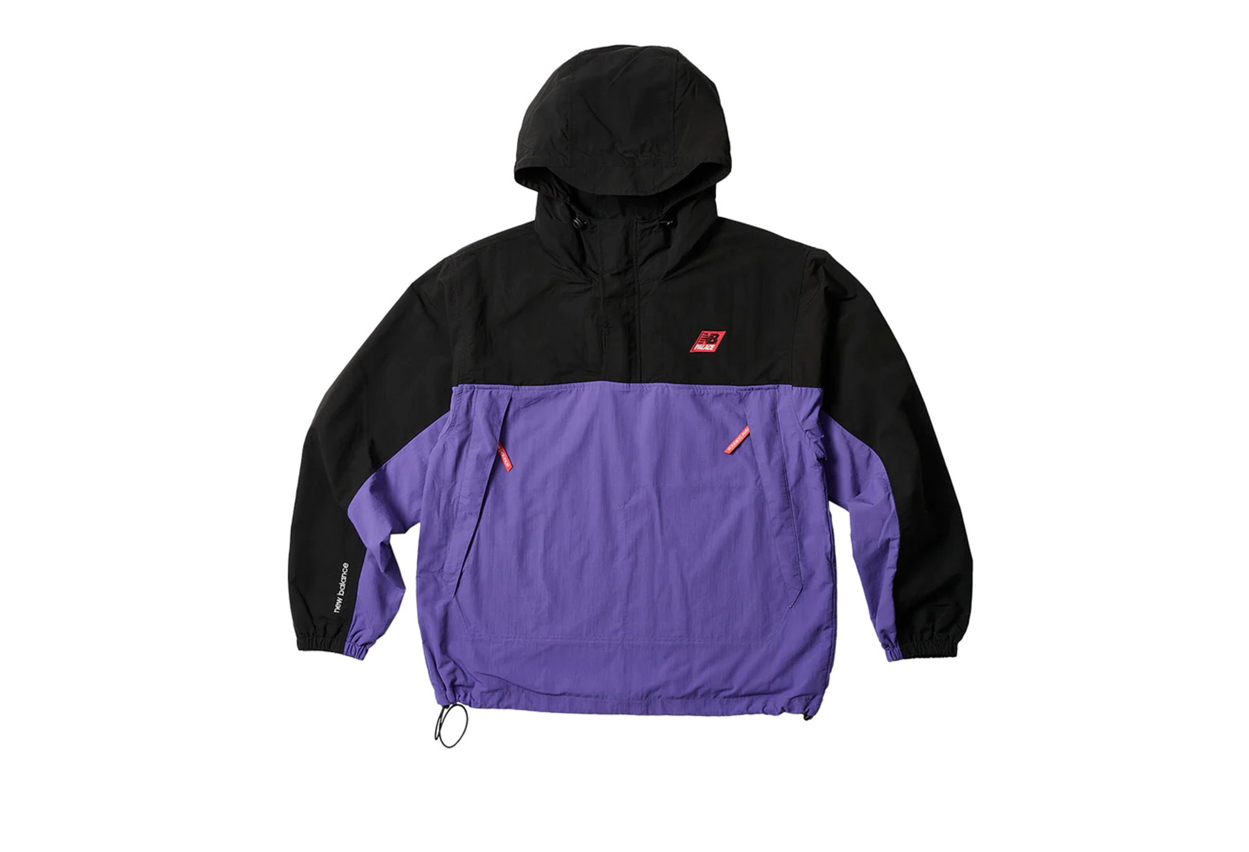 Palace x New Balance Pop Over Shell Jacket Black/Purple (SS23) BLACK/PURPLE sneaker – authenticated on KLEKT