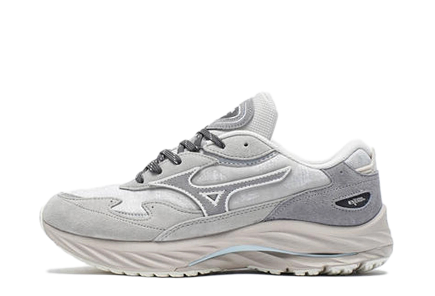 Mizuno Mizuno Mizuno Wave Rider 'Harbor Mist' (2024) Harbor Mist/Ultimate Gray/Silver Cloud Harbor Mist/Ultimate Gray/Silver Cloud sneaker – authenticated on KLEKT