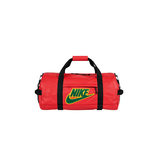 Supreme x Nike Leather Duffle Bag Red (FW19)