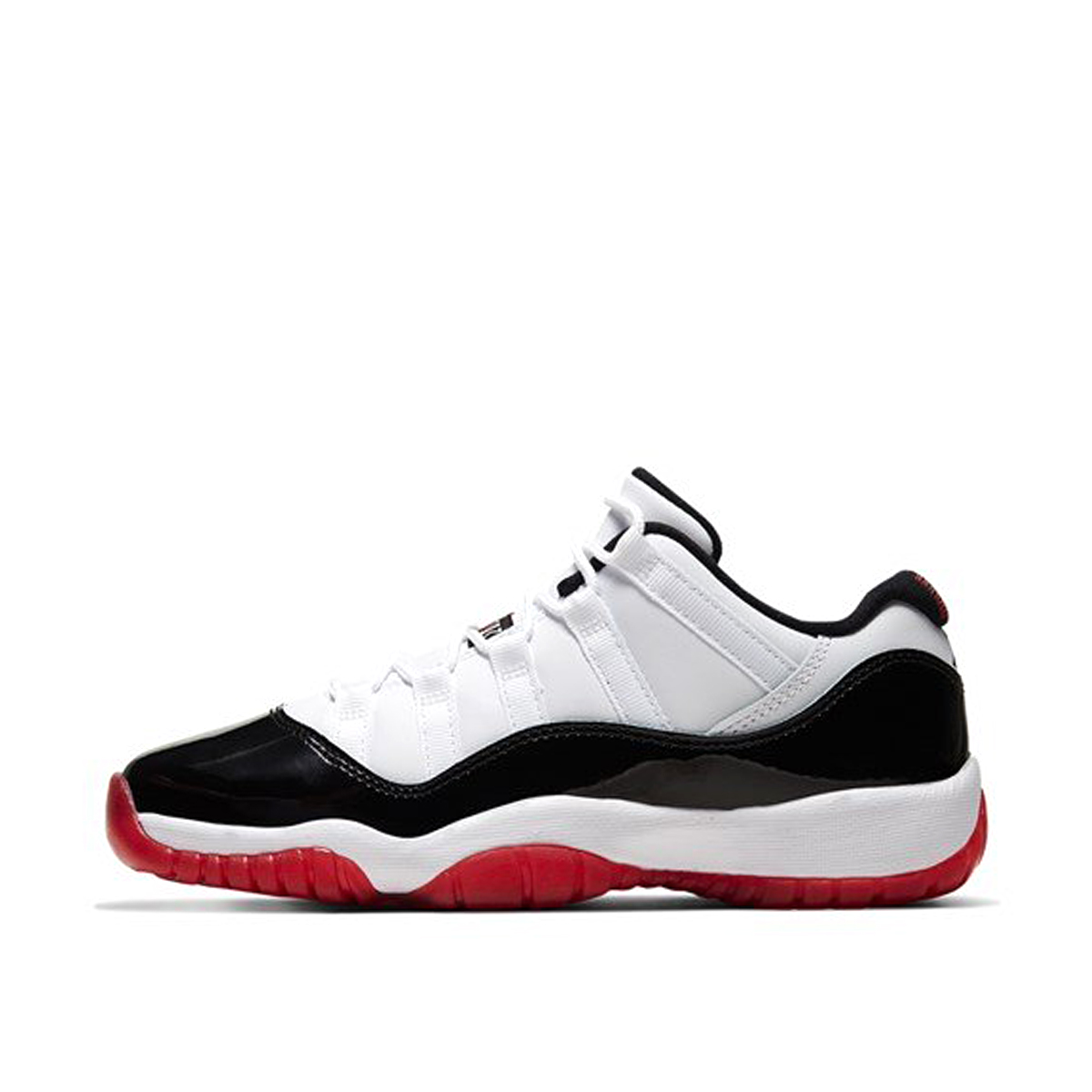 Air Jordan 11 Low Suede 'White Bred' (GS) (2020) WHITE/GYM RED/BLACK/TRUE RED sneaker – authenticated on KLEKT