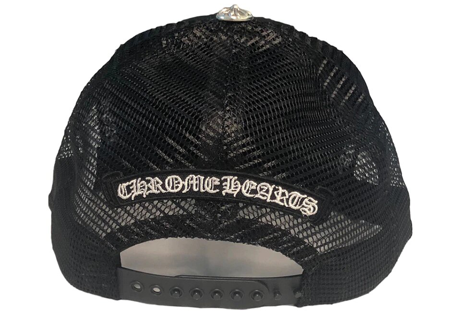 Chrome Hearts Printed Cross Trucker Hat Black BLACK sneaker – authenticated on KLEKT