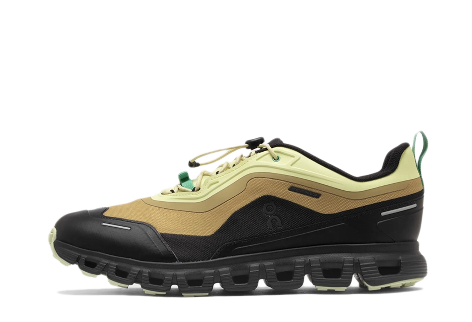 On Cloud 6 Geo Waterproof 'Limelight Safari' (2026) Black/Yellow sneaker – authenticated on KLEKT