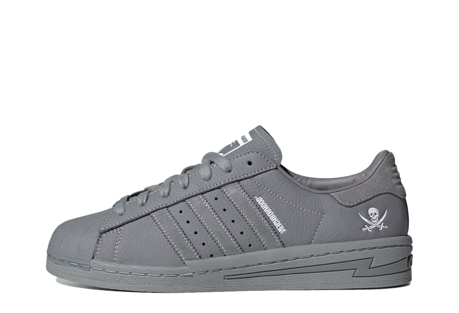 Adidas x NEIGHBORHOOD Superstar 'Cement Grey' (2024) Cement Grey/Grey/White sneaker – authenticated on KLEKT
