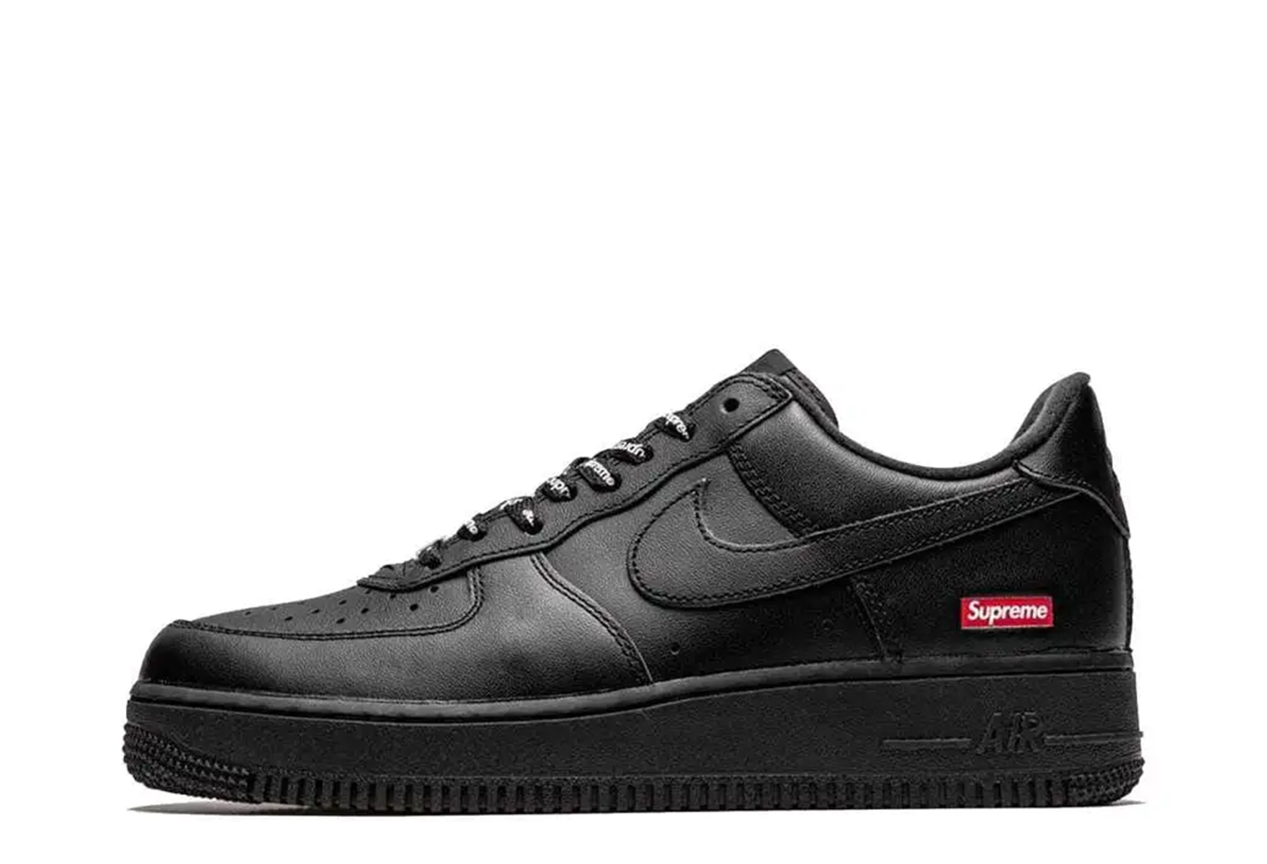 Nike x Supreme Air Force 1 Low 'Black' (2020) sneaker – authenticated on KLEKT