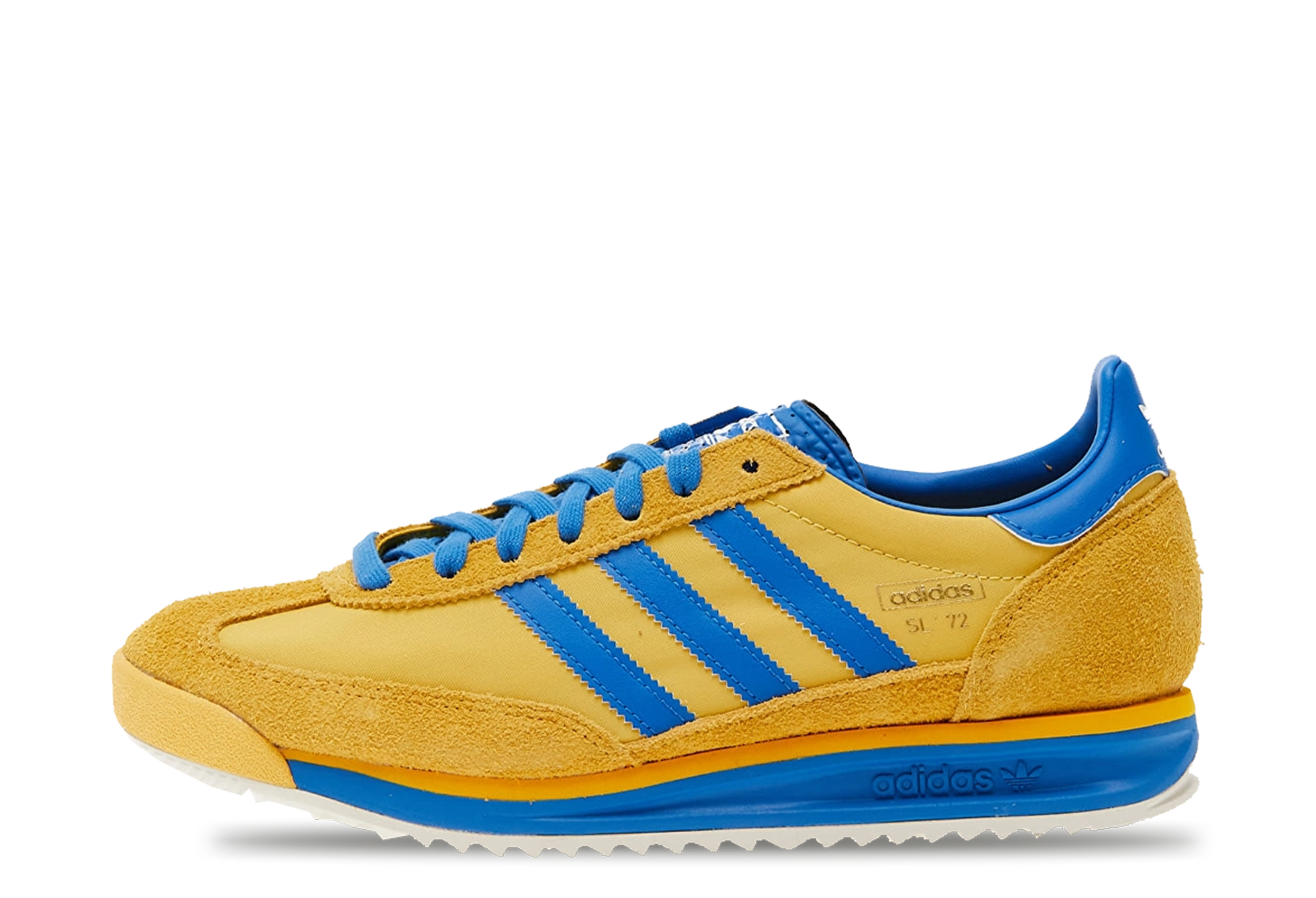 Adidas SL 72 RS 'Utility Yellow' (2023) Utility Yellow/Brown Royal/Core White sneaker – authenticated on KLEKT