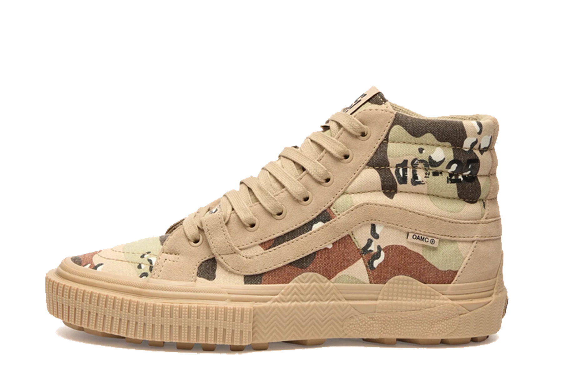 Vans x WTAPS x OAMC OTW Sk8-Hi GL Lug 'Desert Camo' (2025) Desert Camo sneaker – authenticated on KLEKT