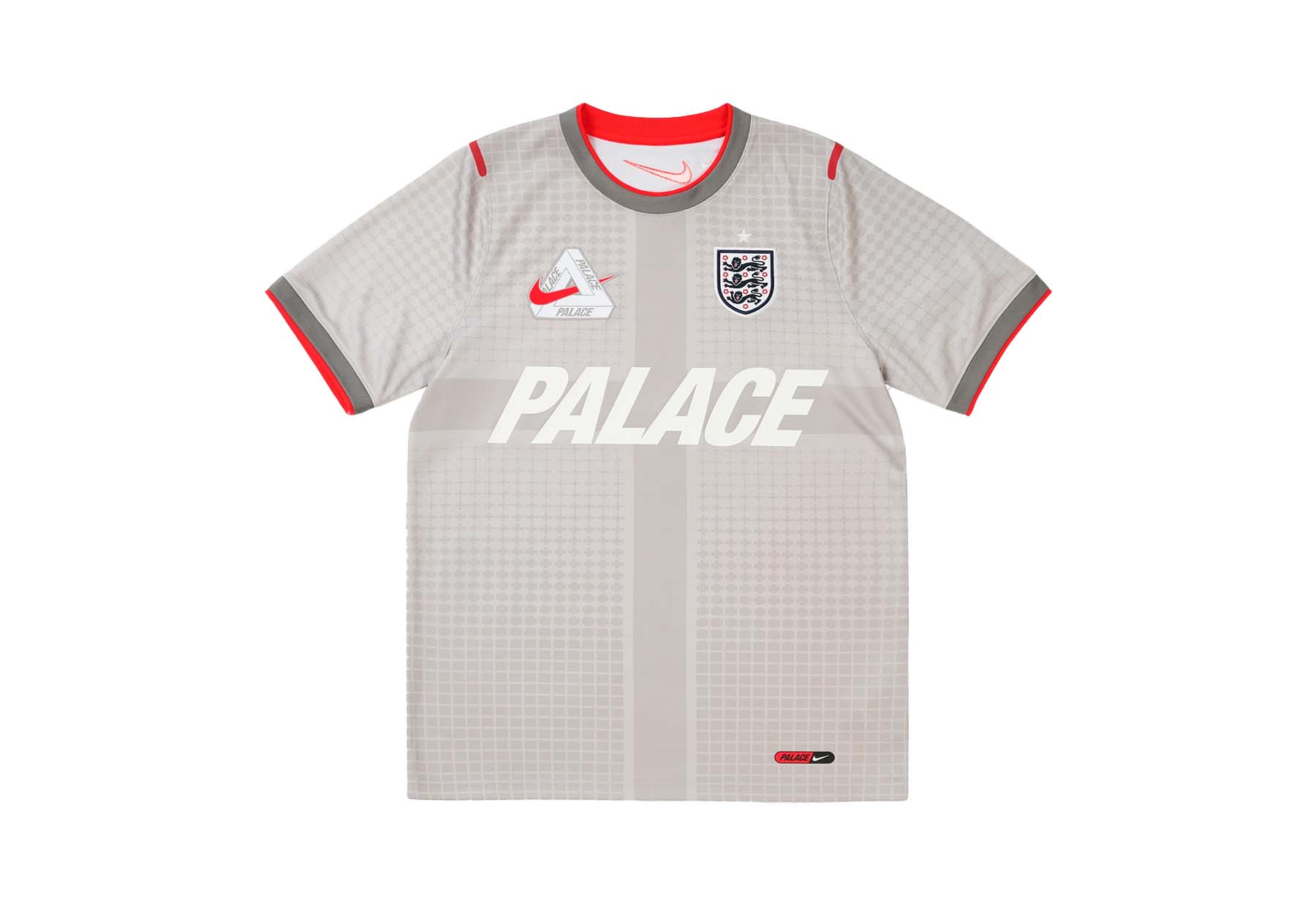 Nike x Palace England Men's T-Shirt 'Grey' - World Cup Pack (2026