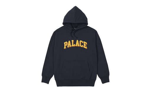 Palace Puff Drop Shadow Hood Navy (FW21)