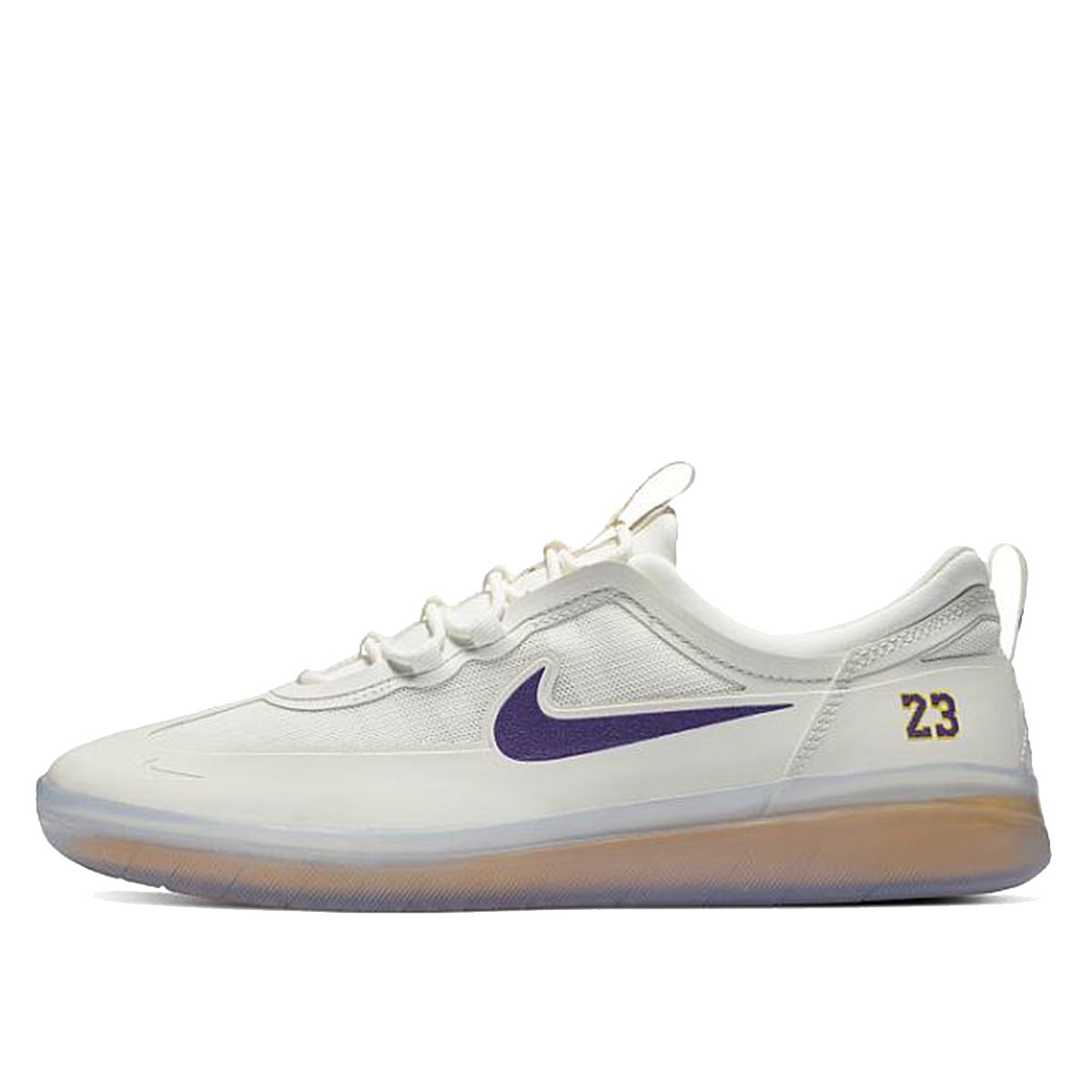 Nike SB Nyjah Free 2 NBA Lakers (2021) SUMMIT WHITE/COURT PURPLE/UNIVERSITY GOLD sneaker – authenticated on KLEKT