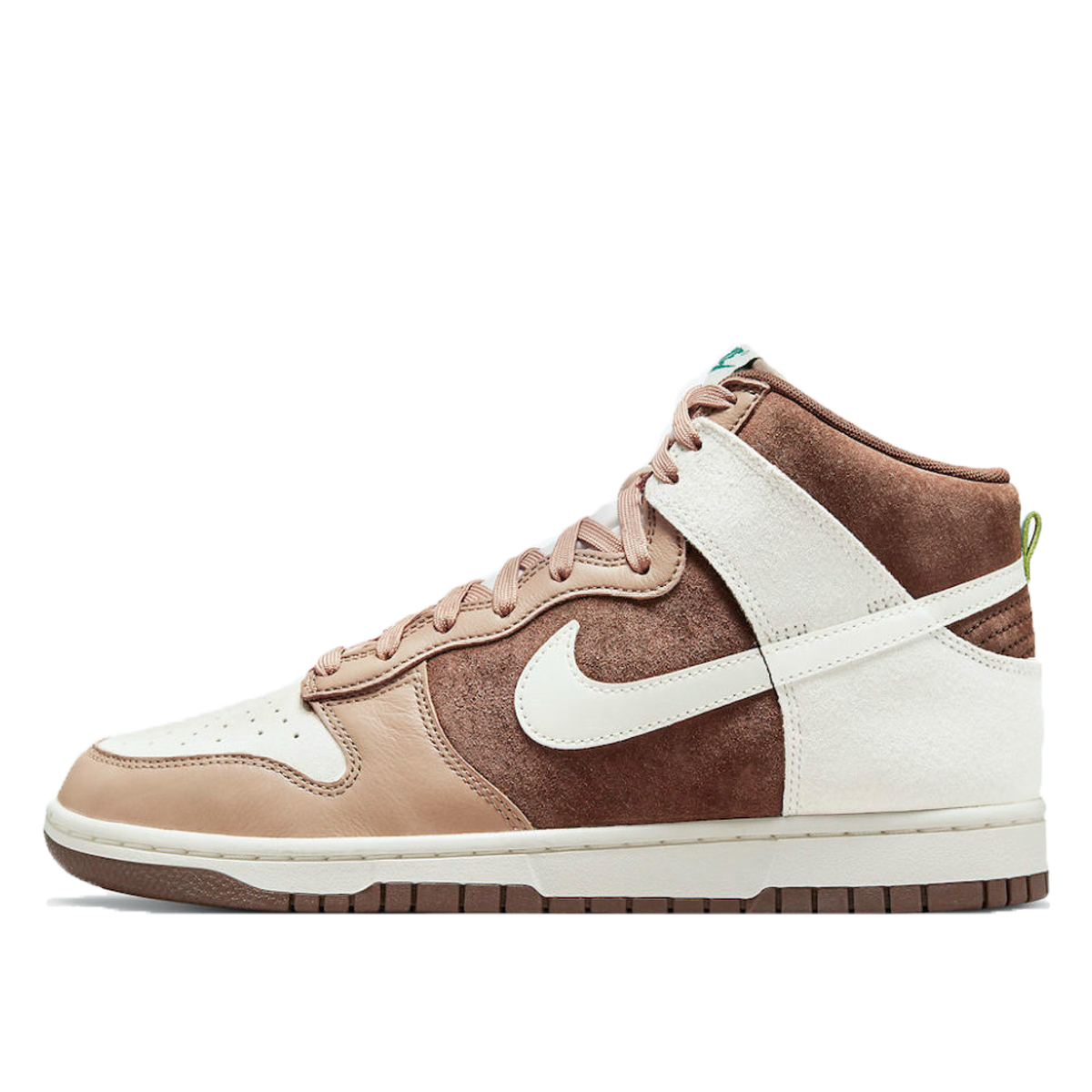Nike Dunk High 'Light Chocolate' (2021) SAIL/SAIL/KHAKI/LIGHT CHOCOLATE sneaker – authenticated on KLEKT