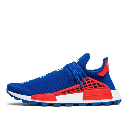 Adidas x Pharrell Williams NMD Hu Human Race N.E.R.D ComplexCon Blue (2018)