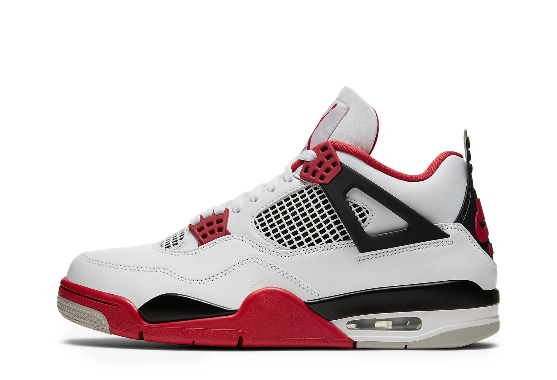 Air Jordan 4 Retro GS 'Fire Red' (2020) sneaker – authenticated on KLEKT