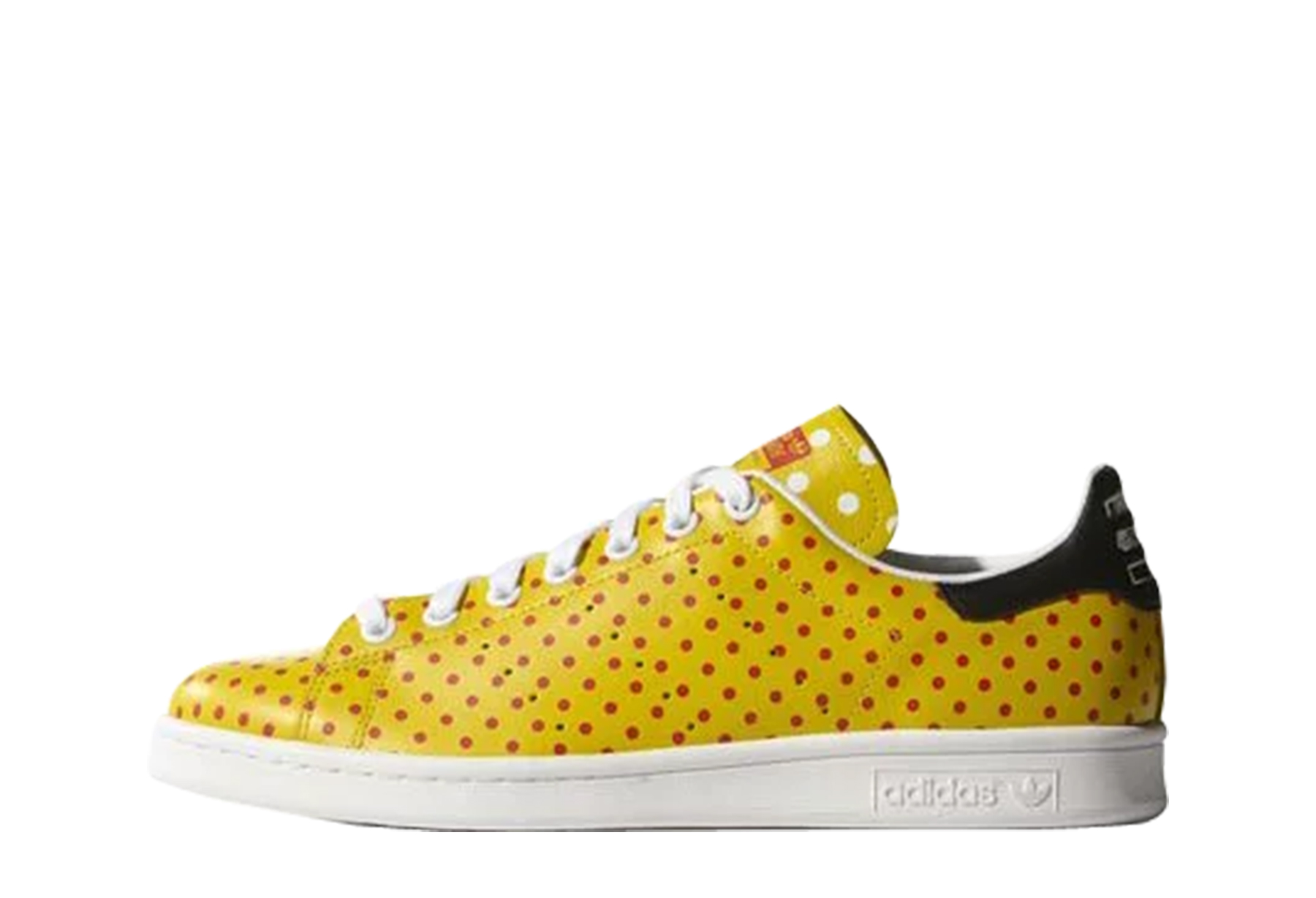 Adidas x Pharrell Williams Stan Smith 'Small Polka Red Yellow' sneaker – authenticated on KLEKT