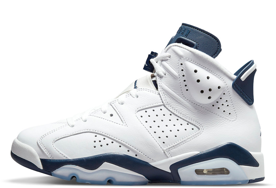 Air Jordan 6 Midnight Navy (2021) WHITE/MIDNIGHT NAVY sneaker – authenticated on KLEKT