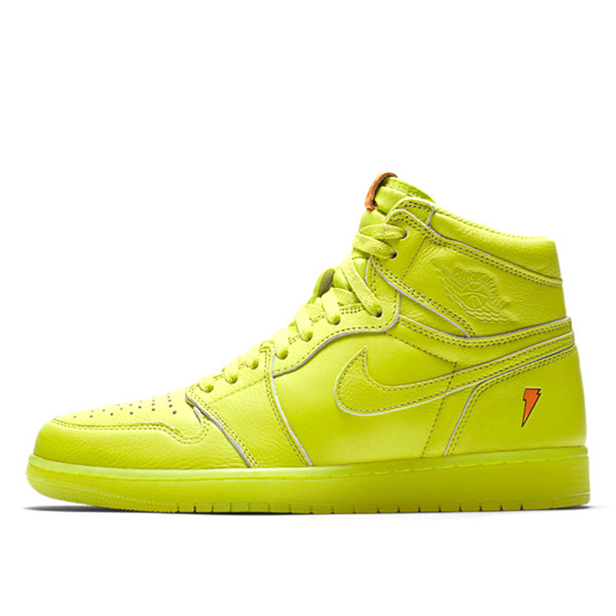 Air Jordan 1 Retro High Gatorade Cyber Yellow (2017) sneaker – authenticated on KLEKT
