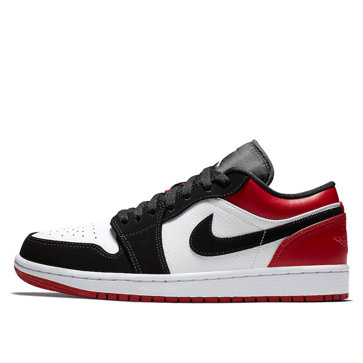 Air Jordan 1 Low 'Black Toe' (2019) sneaker – authenticated on KLEKT