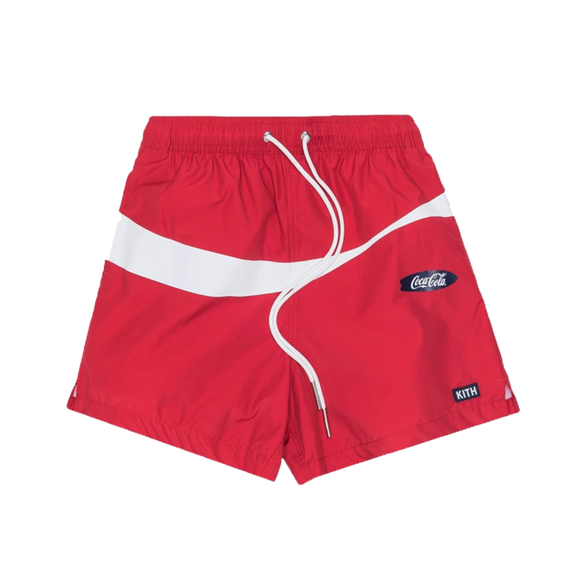 Kith x Coca-Cola Convertible Swim Shorts Red (SS19) | Kith | KLEKT
