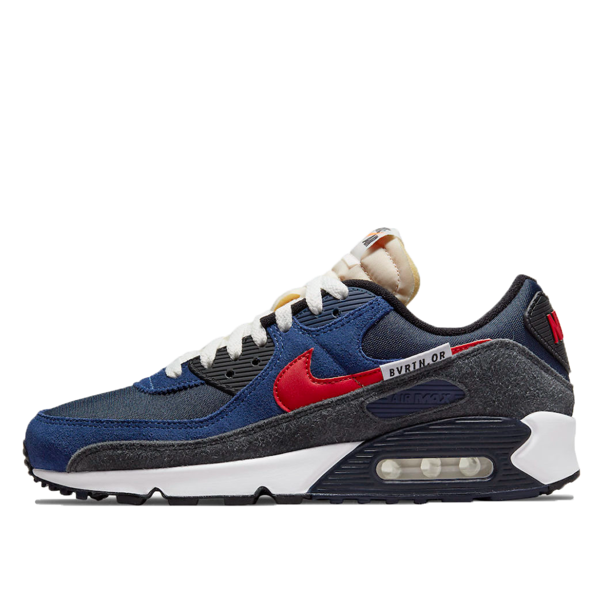 Nike Air Max 90 Running Club Navy Deep Royal (2021) Deep Royal/University Red-Black-Obsidian sneaker – authenticated on KLEKT