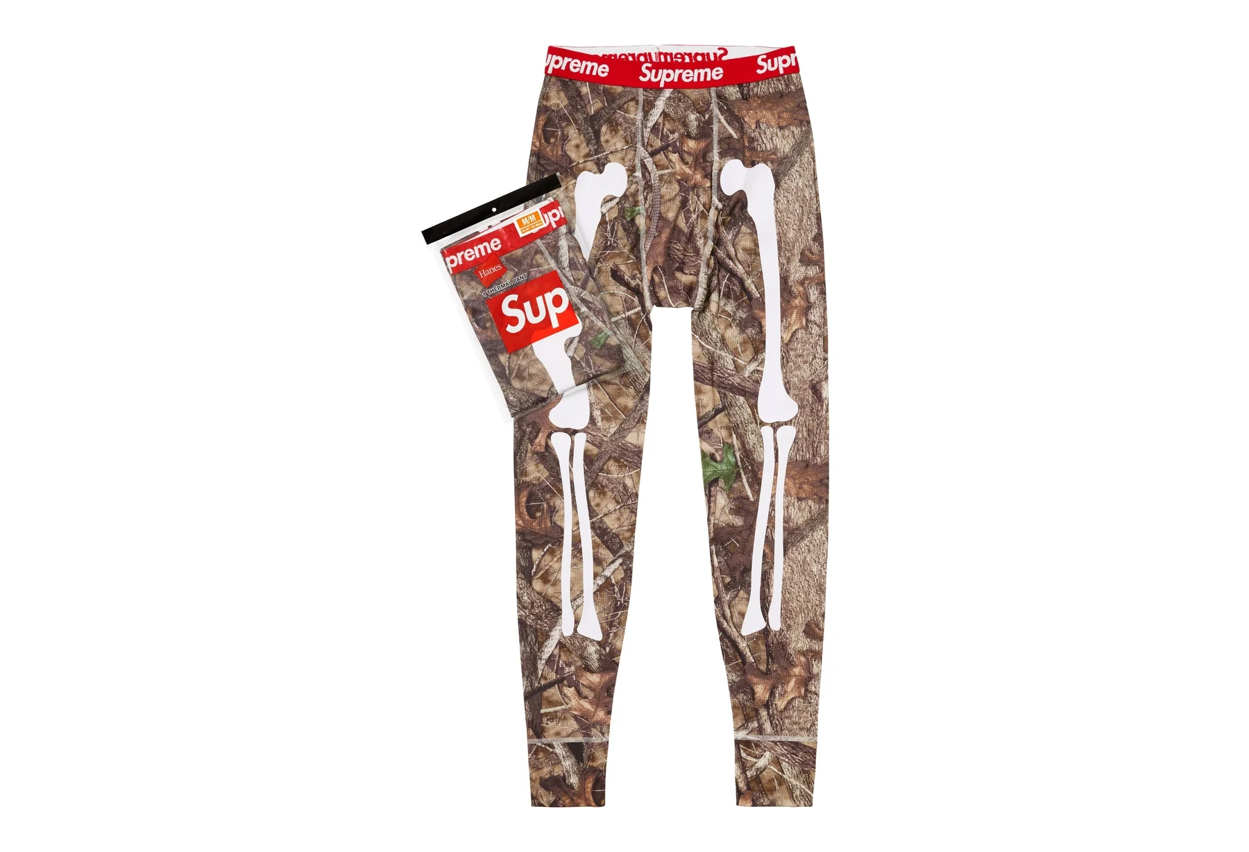 Supreme x Hanes Bones Thermal Pant 'TrueTimber HTC Fall Camo' (FW24) BLACK sneaker – authenticated on KLEKT