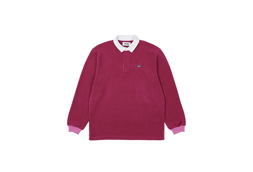 Palace Fleece Rugby Crimson Pink (FW21)