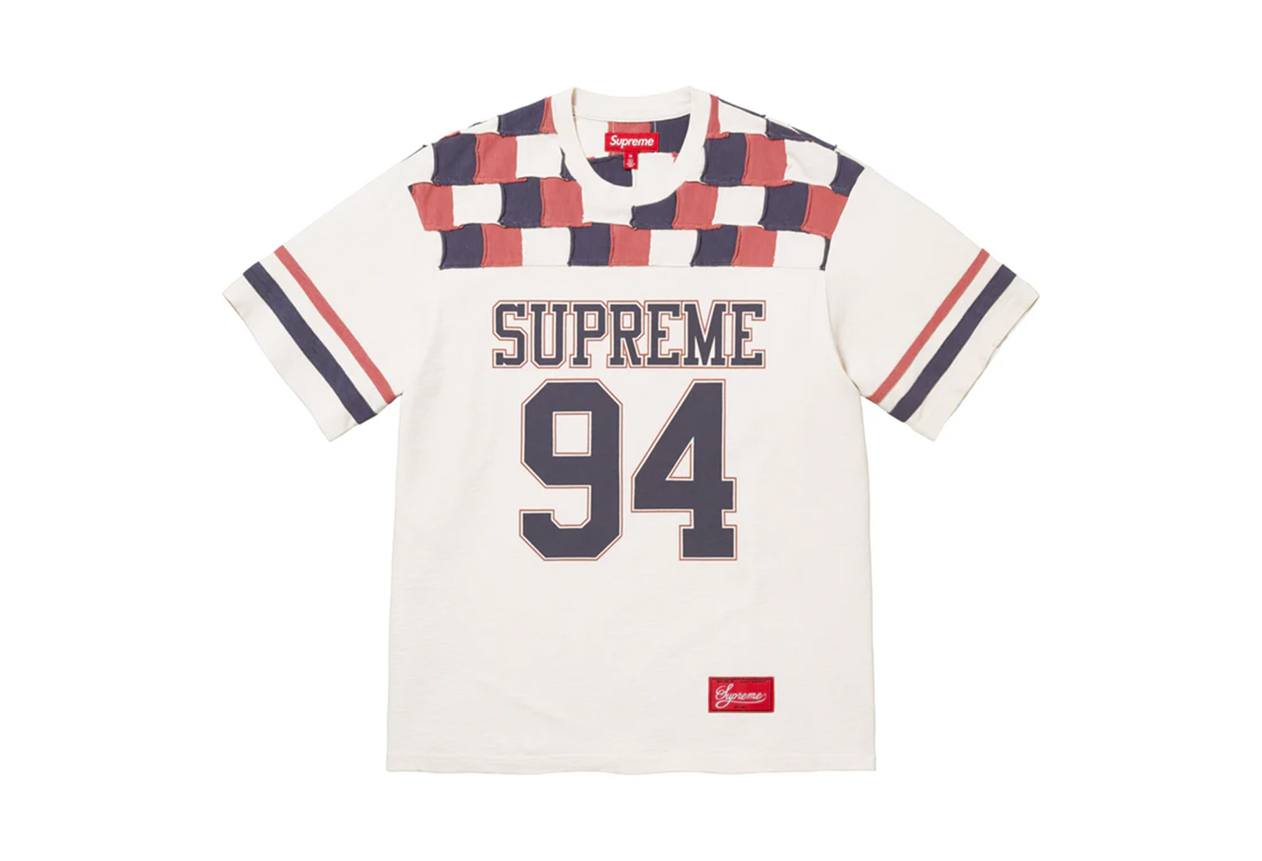 Supreme Patchwork Yoke Football Top 'Stone' (FW24) STONE sneaker – authenticated on KLEKT