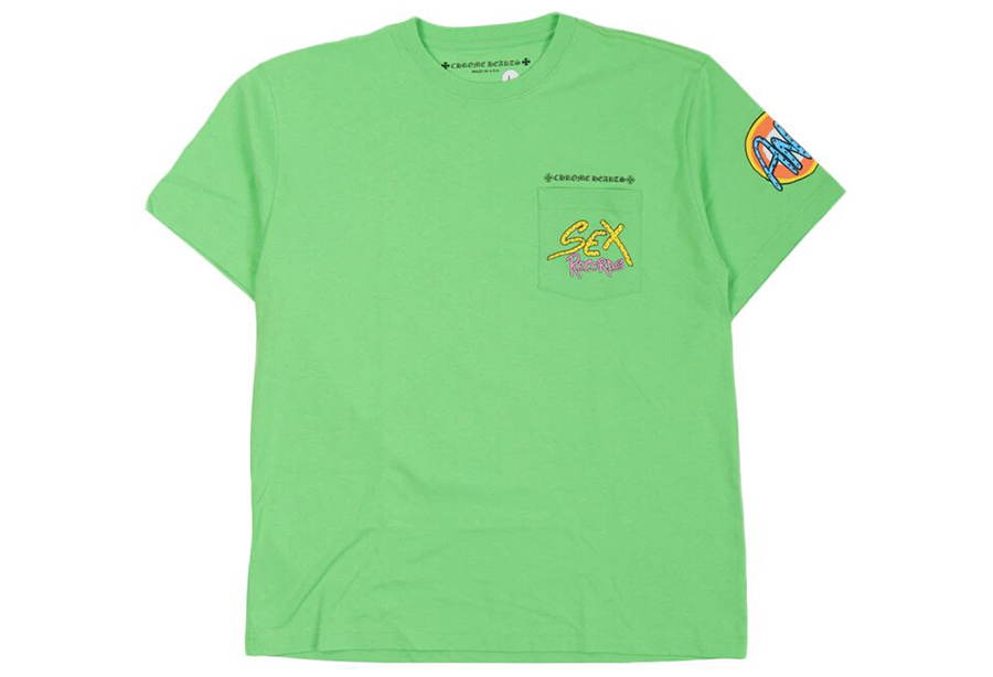 Chrome Hearts Matty Boy Sex Records T-Shirt Citrus CITRUS sneaker – authenticated on KLEKT